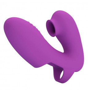 PRETTY LOVE - ATHENA Finger Suction Vibrator (Chargeable - Purple)